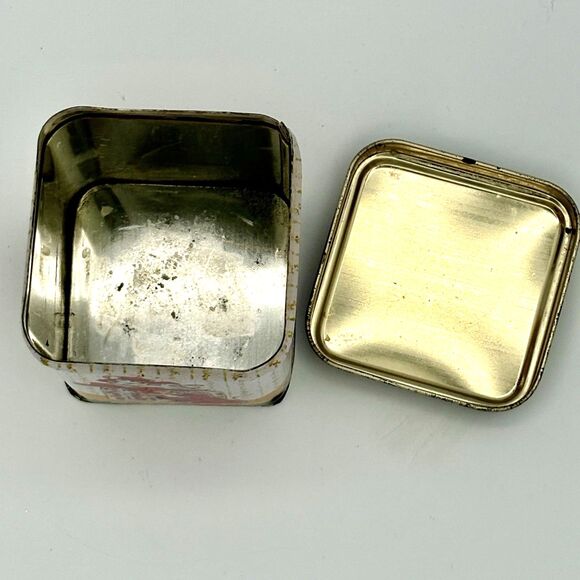 Vintage Jasco Christmas Mice Metal Tin Wicks ‘N Tins - Picture 8 of 8